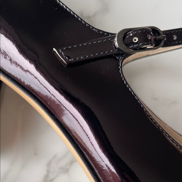 NEW Theory Black Patent
Leather Mary Jane Heels - Picture 4 of 7